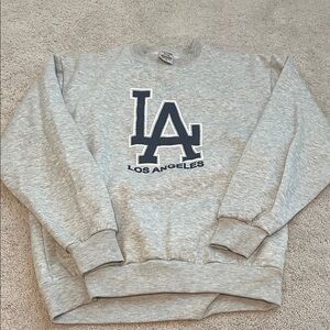 Gray LA Logo Men's Sweater